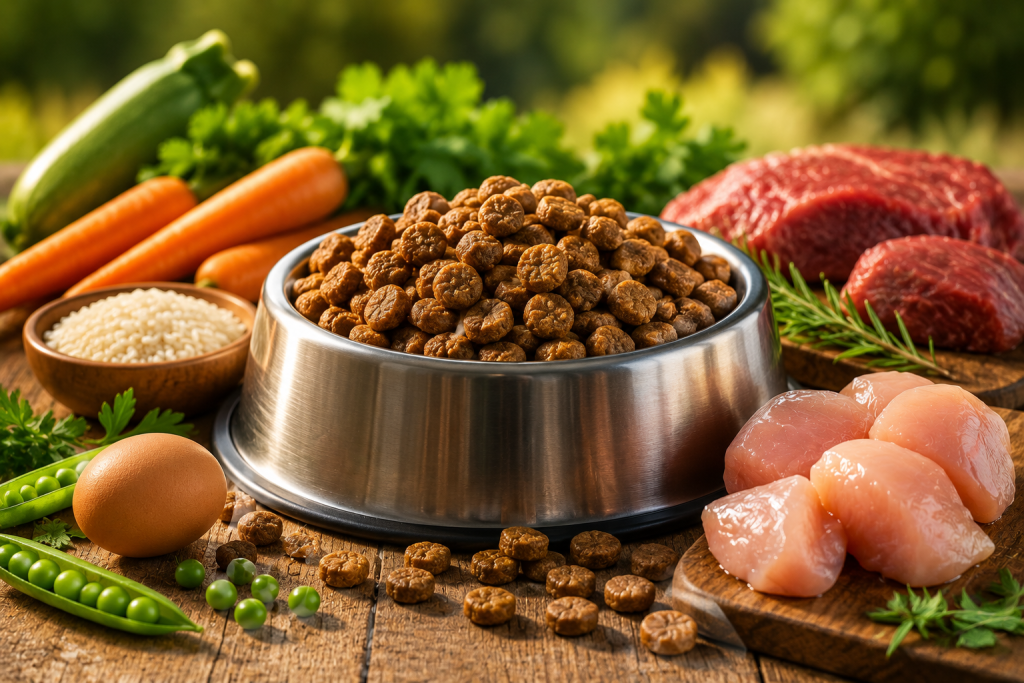 Hrană Premium pentru Câini cu Ingrediente Naturale